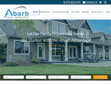 Tablet Screenshot of abarbpest.com